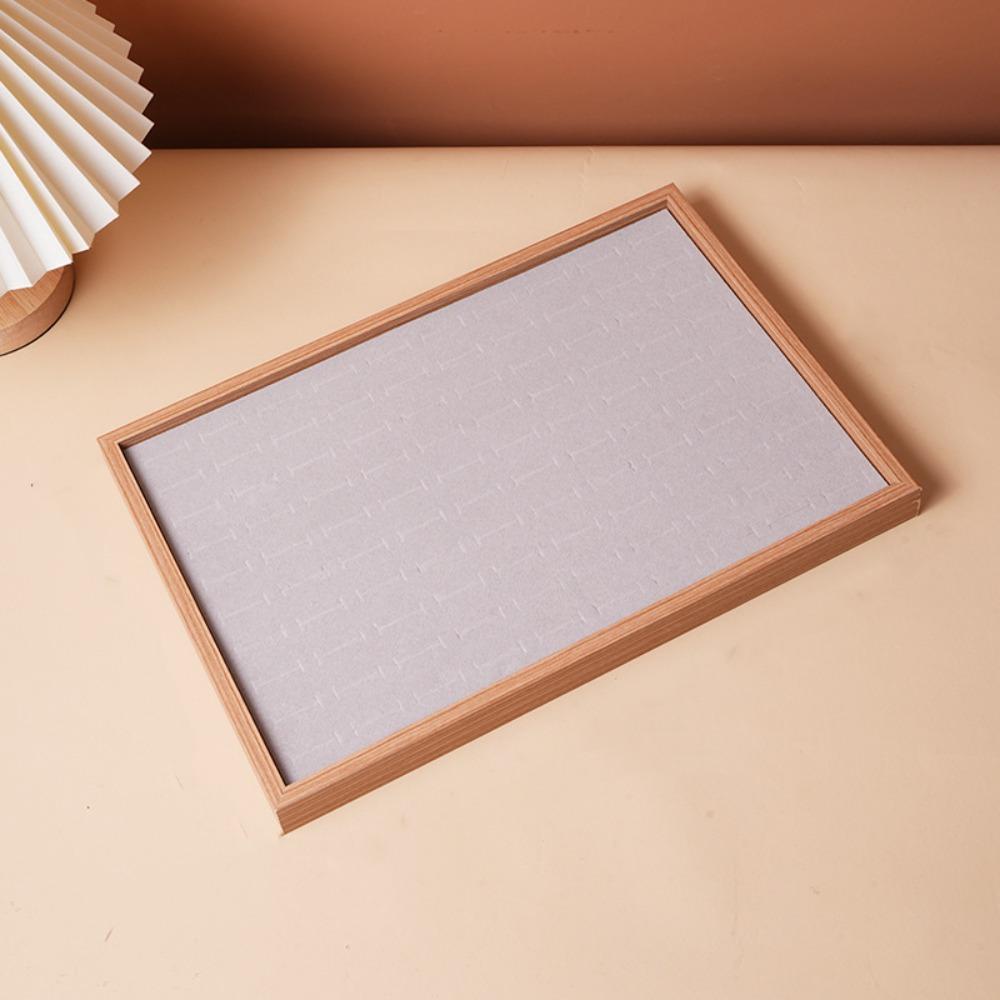 Деревянный поднос для ювелирных изделий, изысканная деревянная органайзерная коробка, антикварная коробка для хранения ожерелий и браслетов