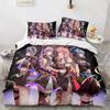 3D Print Genshin Impact Bedding Set Anime Game Kids Duvet Cover Sets Comfortable Bedspreads Queen King Size Bedroom Decor
