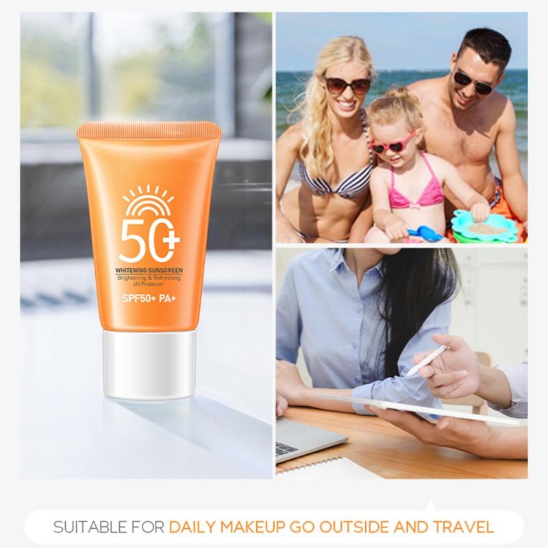 Увлажняющий солнцезащитный лосьон для всех типов кожи Нежирный быстро впитывающийся солнцезащитный лосьон для лица и тела 30 г