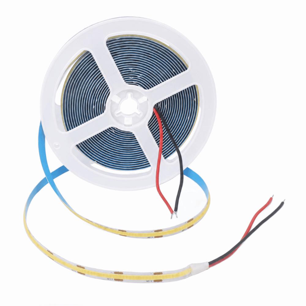 Flexible Light Strip 5 Meters COB Light Ribbon High Brightness LED Tape Light  Kitchen Decor