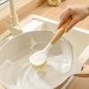 Multi-Use Scrub Cleaning Brush for Kitchen Multipurpose Bent Head Brush for Home Use Ergonomics Household Brushes Easy Hold