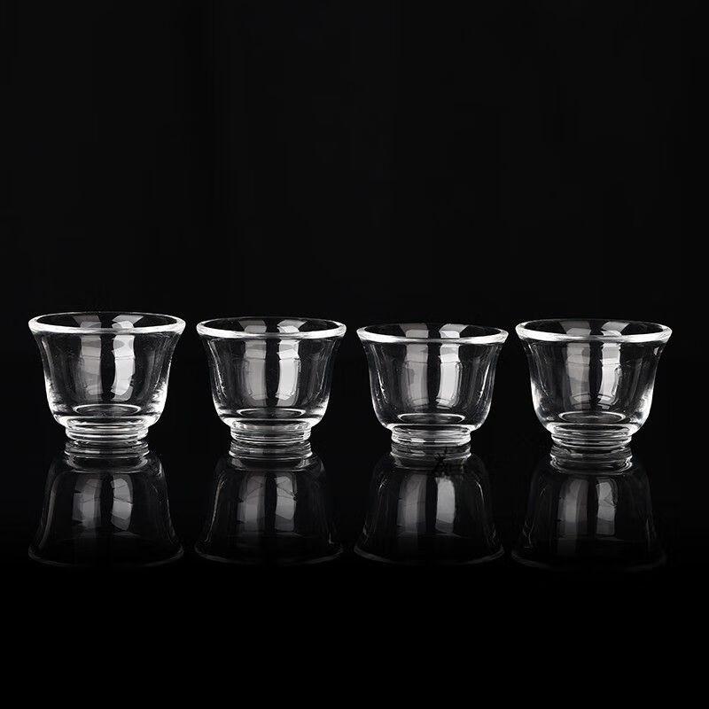 Мастерская чашка для чая и спиртных напитков из натурального кристалла, отполированная вручную