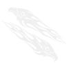 Generic Motorcycle Eagle Decal, Eagle Car Sticker | 2 Car Decals, Flame Eagle Stickers, Motorcycle Decals, SUV Motorcycle Car Decals