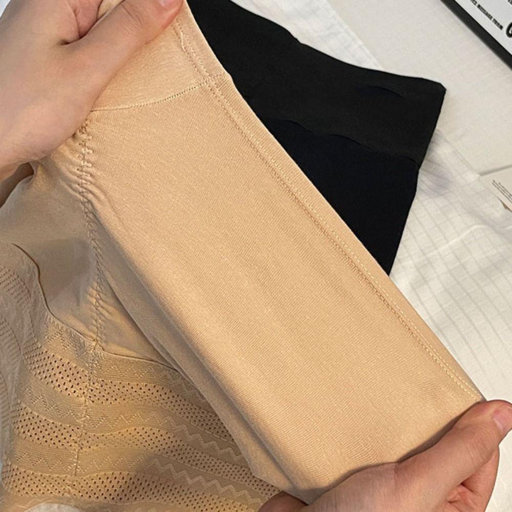 Сетчатое послеродовое боди-моделирующее белье с высокой талией, бесшовное нижнее белье, удобные трусы-подтяжки для женщин