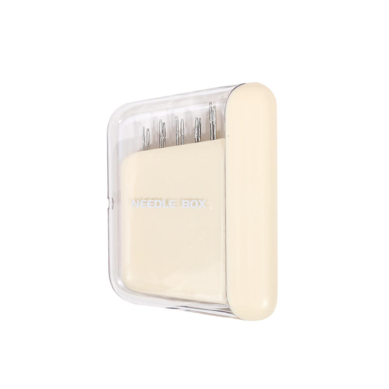 Красочная маленькая магнитная коробка для швейных игл с портативным магнитным футляром для хранения вышивальных игл, аксессуар для шитья для дома, рукоделия, DIY