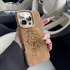 Для iPhone 17 Pro Max 11 12 13 14 15 16 Plus XS XR 17 Air Чехол для телефона Модный Черный Кросс-узор Дизайн со Львом Чехол из Искусственной Кожи