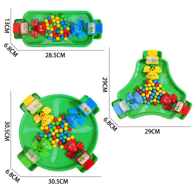 Лягушка, поедающая бобы. Семейная интерактивная настольная игра из пластика для детей и подростков