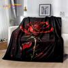 Dream Love Rose Nordic Flowers Daisy Blanket,Soft Throw Blanket for Home Bedroom Bed Sofa Picnic Travel Office Cover Blanket Kid