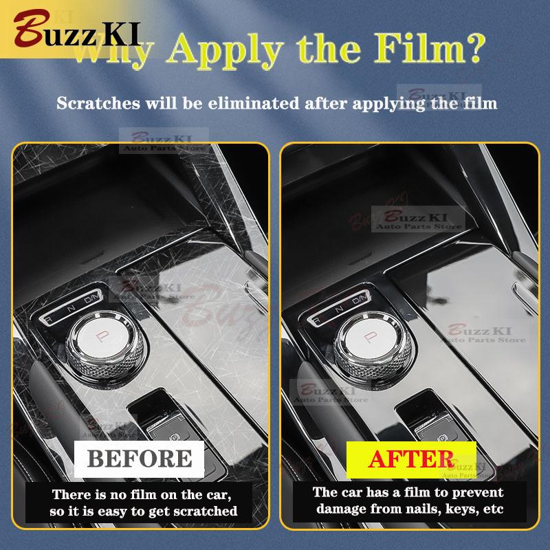 For Toyota Corolla Cross LEXLE -2024 Headlight Rearview Film TPU Protection Film Pre-cut Anti-scratch Resistant Clear Black