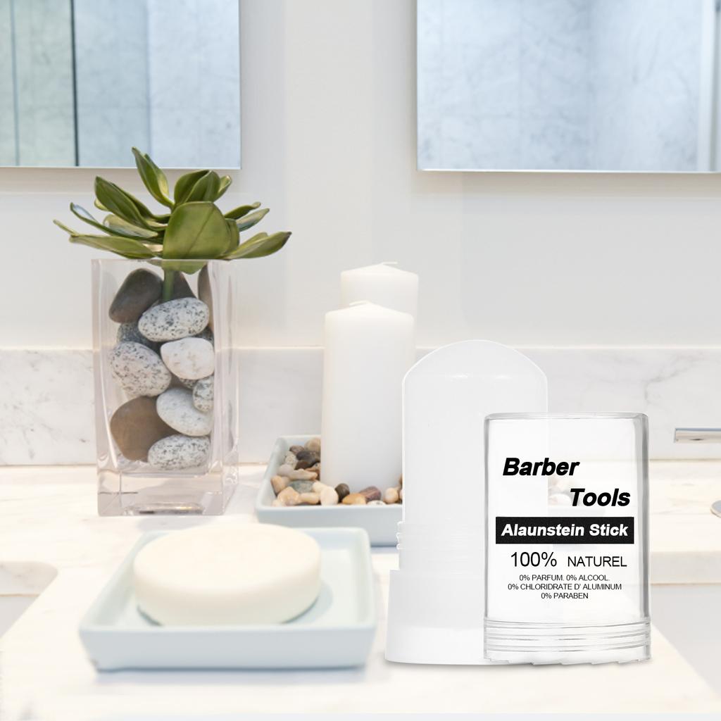 Алунитовый Камень Без Запаха После Бритья Альтернатива Успокаивает Кожу После Бритья Кровоточивость 100% Чистый Алунитовый Камень для Мужчин Женщин Дорожный Размер