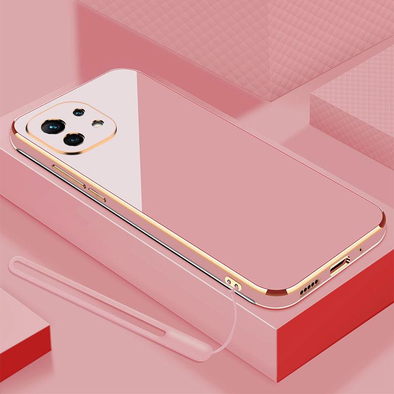 Чехол для Xiaomi 11 lite Xiao Mi 11 Pro, чехол для телефона XIAOMI 11 LITE 5G NE mi11 mi11lite, роскошный противоударный чехол с квадратным покрытием