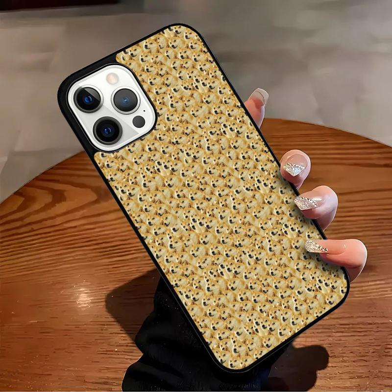 Shiba Inu Cute Cartoon Art Phone Case For iPhone 17 Air 16 15 14 13 12 11 Pro Max Max Plus Bumper Case Cover
