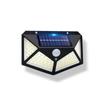 100 LED Solar Wall Lamp 4 Sides Luminous With Motion Sensor Outdoor Garden Courtyard Waterproof Wall Light