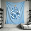 OM team Wall Hanging Printed Fabric Blanket Decorative Tapestries for Bedroom Living Room Home Decor