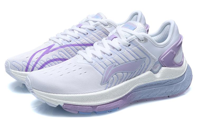 Women's Sneakers Li-Ning Furious Rider 5.0 Casual Shoes Women's Low-top White/Purple