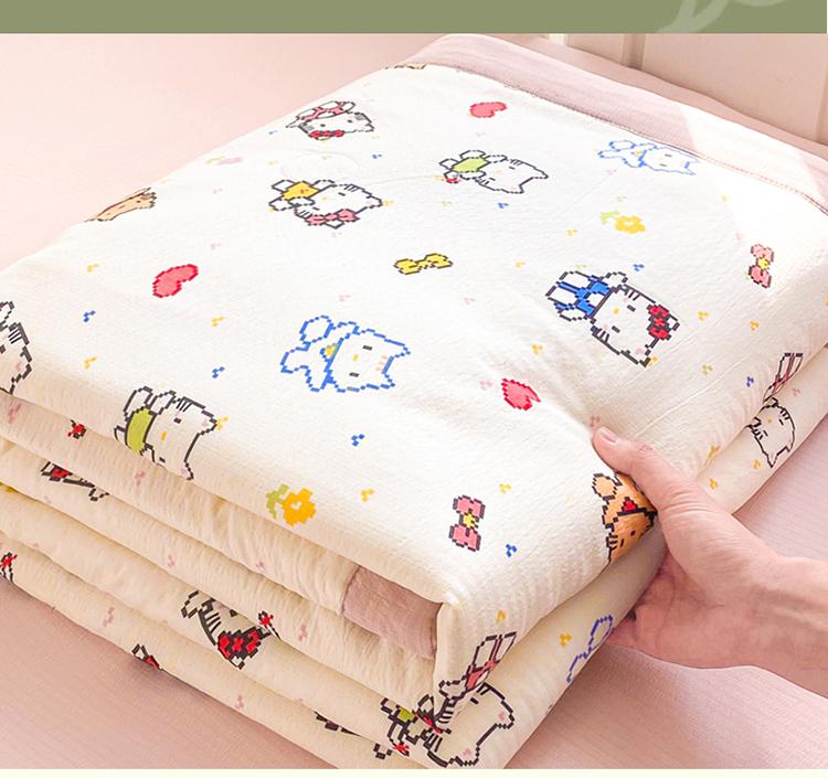 Yongyou Wan A-class Cloud Feeling Double-Layer Yarn Summer Quilt