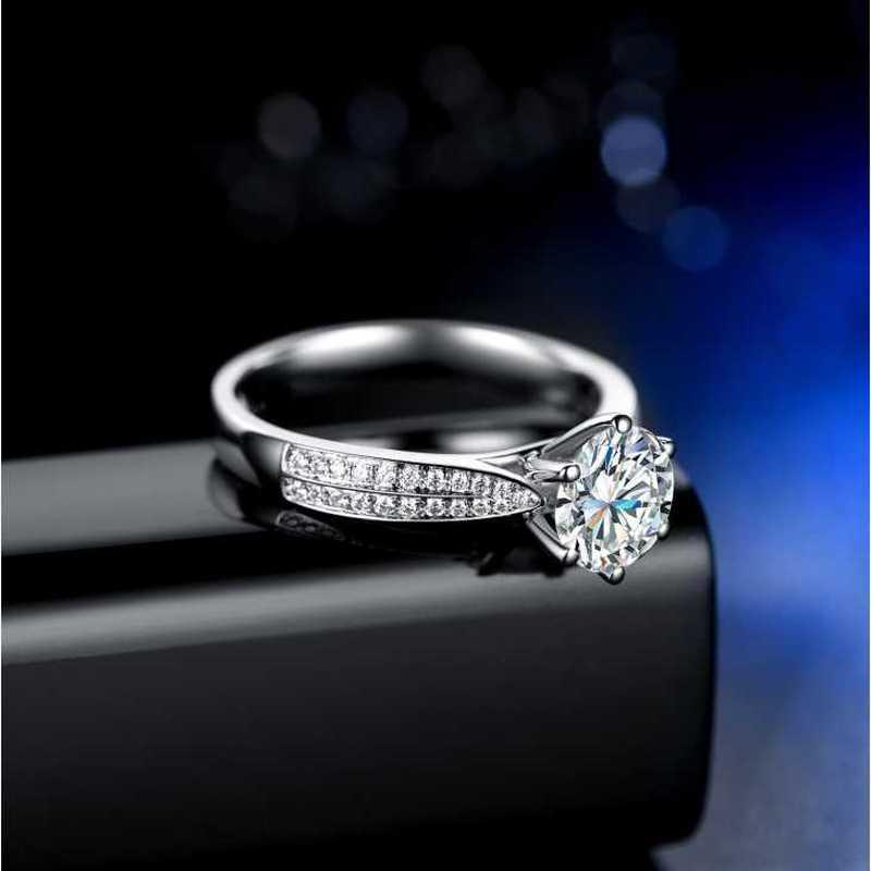 Sace Gems Классическое кольцо из циркона из сплава, женские ювелирные изделия, свадебный подарок для вечеринки