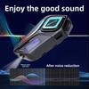 K08 Motorcycle Helmet Bluetooth Headset – Waterproof Dustproof Wireless Earphones, Ultra-Long Battery for Riding Music