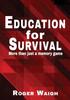 Книга Education for Survival : More Than Just a Memory Game