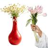 Decorative Long Neck Chicken Vase Resin Figurine Home Office Desk Sculpture Ornament