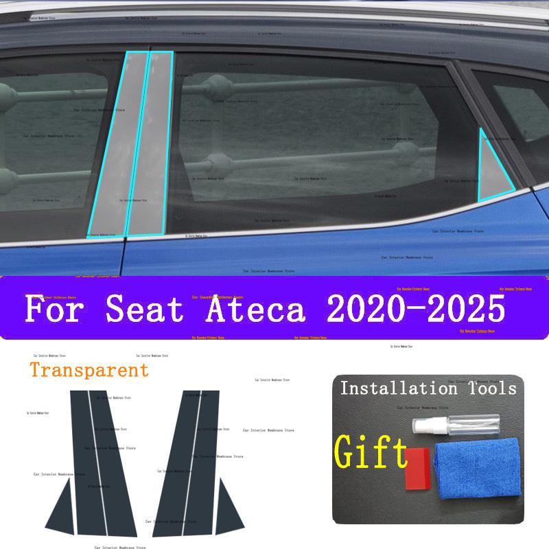 For Seat Ateca -2025 TPU Car Exterior Headlights Anti-Scratch Protective Film Headlamps Repair Sticker Accessories Refit