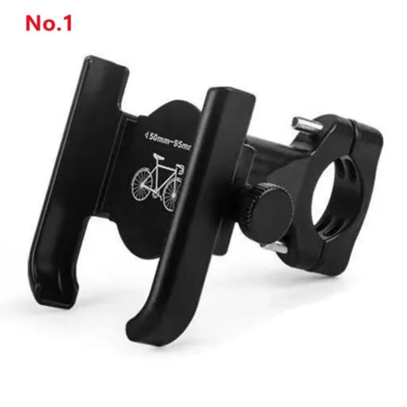 Aluminum Alloy Motorcycle Bike Phone Holder Bicycle Handlebar Moto Rearview Mirror Mobile Phone GPS Support Bracket