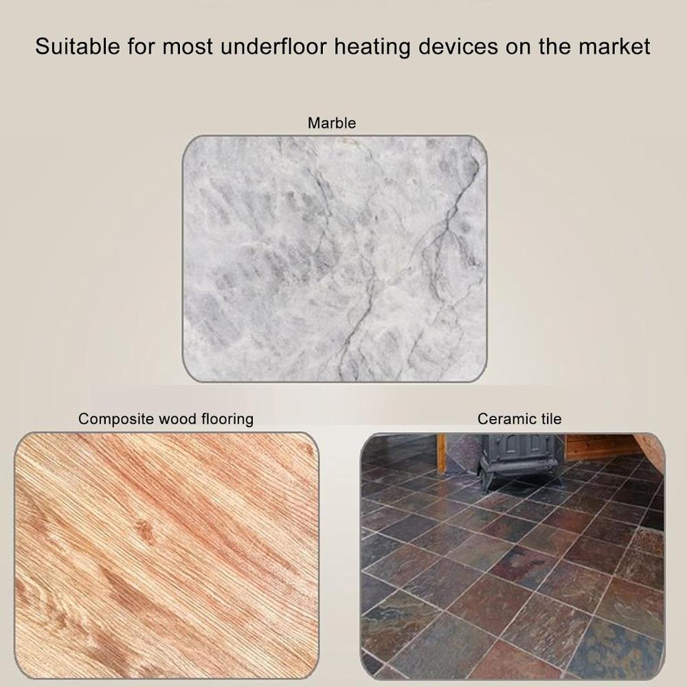 Touch Screen Floor Heating Controller Electric Heat Thermostat Room Temperature Control