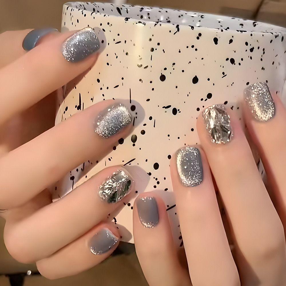 Длинные балерины и квадратные накладные ногти френч пресс на ногтях модные советы по маникюру для женщин и девочек