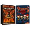 Advent Calendar Christmas Countdown Calendar 2D Acrylic Firefighter Hanging Ornaments