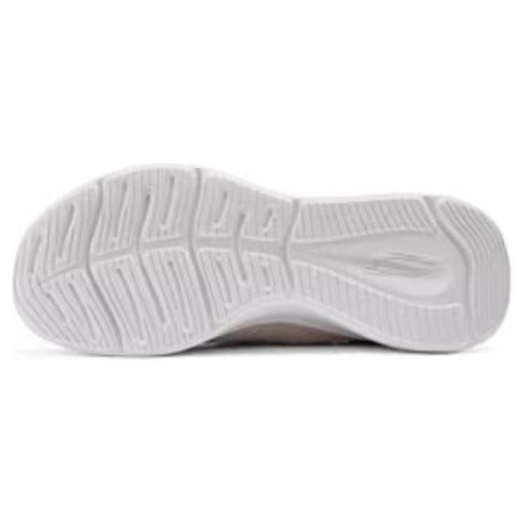 Skechers Слипоны Сетчатая амортизация Устойчивая к истиранию амортизация, Износостойкие Низкие Повседневная обувь Женские Бежевые 150012-NTMT