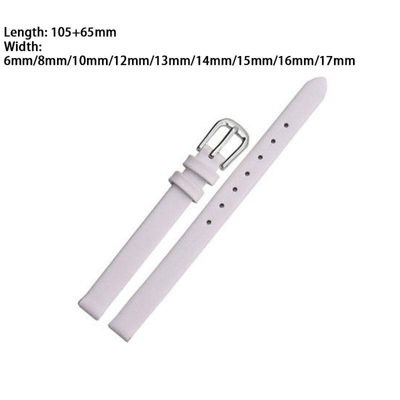 Тонкий ремешок на запястье с пряжкой-пряжкой, повседневный, из натуральной кожи, сменный ремешок для женских часов, тонкие аксессуары для женских часов