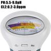 CL2 Measuring 2 In 1 Chlorine Tester For Swimming Pool SPA Water PC-102 PH Tester PH Chlorine Meter Water Quality Testing Device