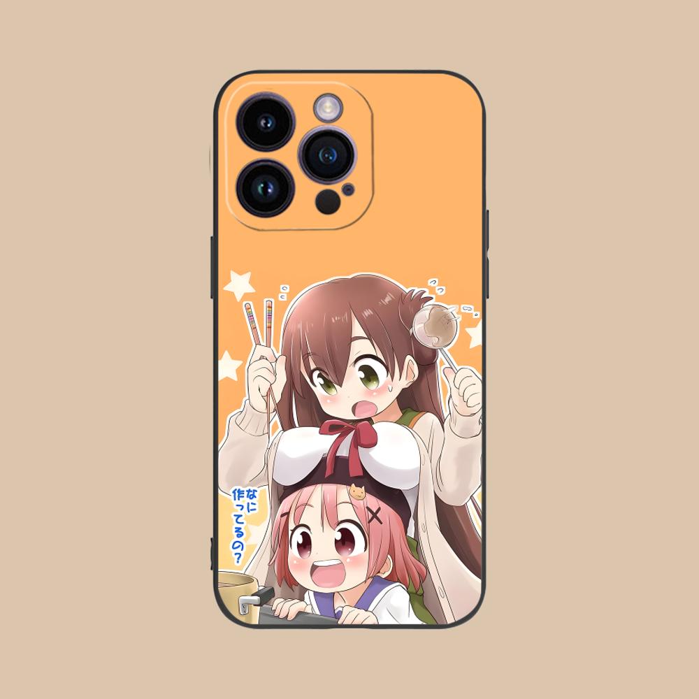 School Live Gakkou Gurashi for iPhone 16 15 14 13 12 11 X XR XS 8 7 Pro Max Plus Mini Colour Printing Pretty Cover Smartphone