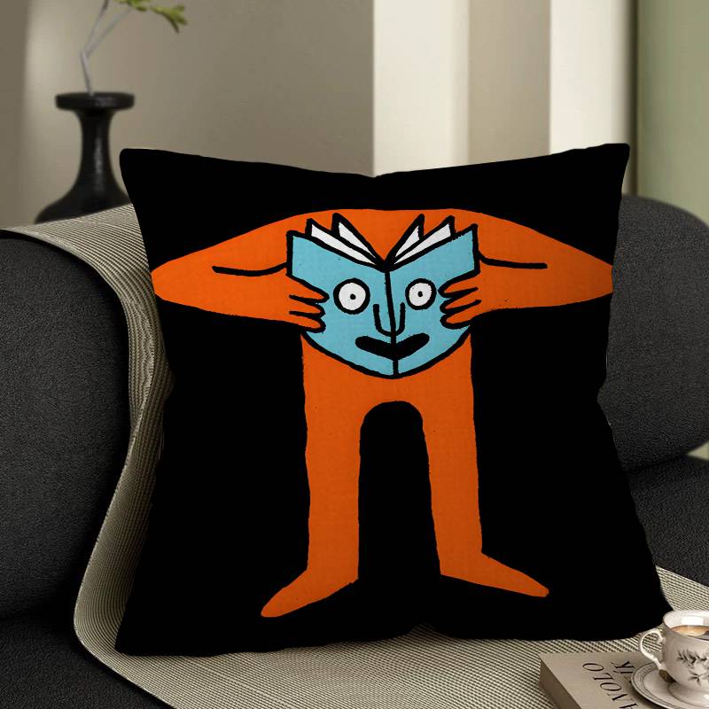 JJean Art Jullien pillow cover sofa cushion cover home room decoration children gift
