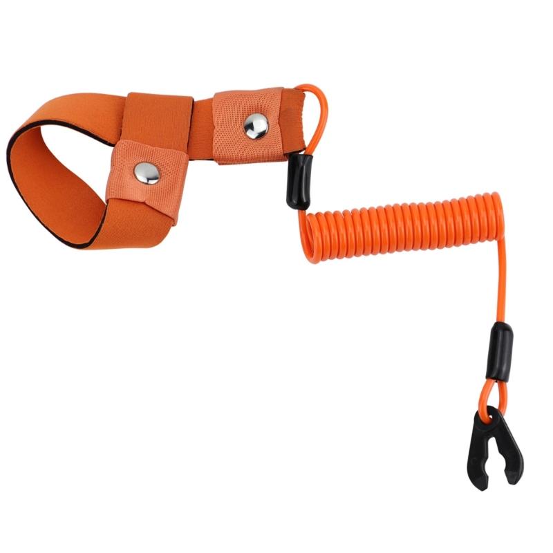 Marine Engine Boat Motor Safety Lanyard Emergency Stop Key Rope Quick Release For Motorboats Waterproof