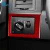 Настоящая мягкая карбоновая наклейка для Chrysler 300 300C 2005 2006 2007 2008 2009 2010 Автомобиля LHD RHD Рамка фар Внутренняя отделка