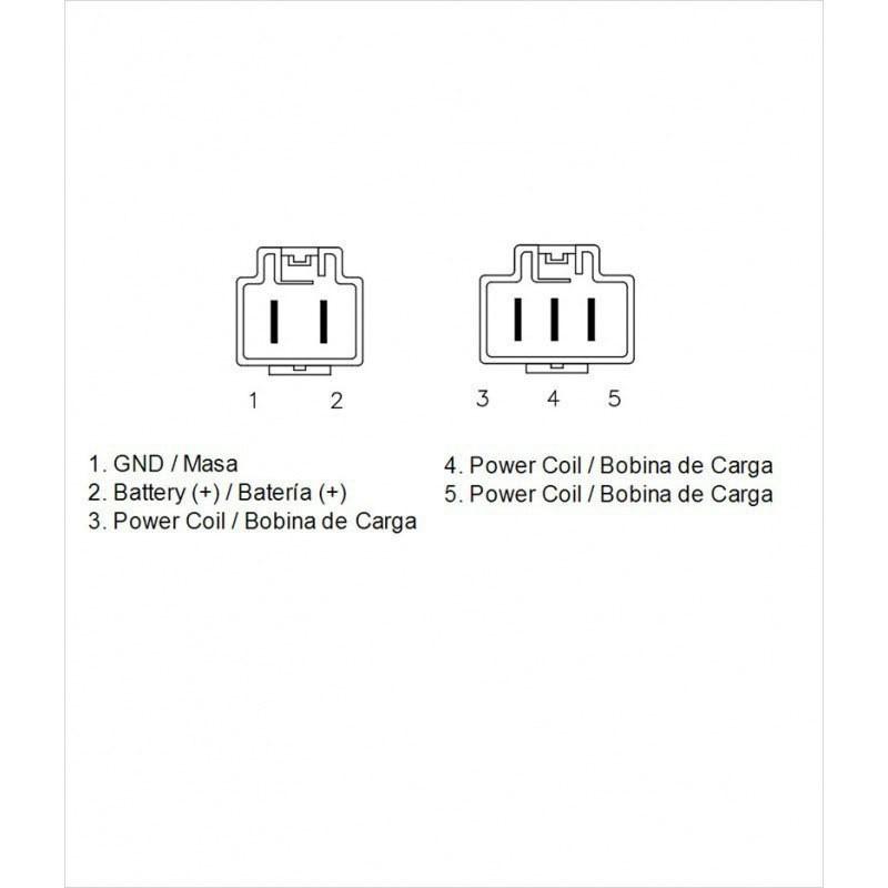 Rectifier for Honda CBR600/1000, CB750F, Yamaha, Suzuki, and Kawasaki.