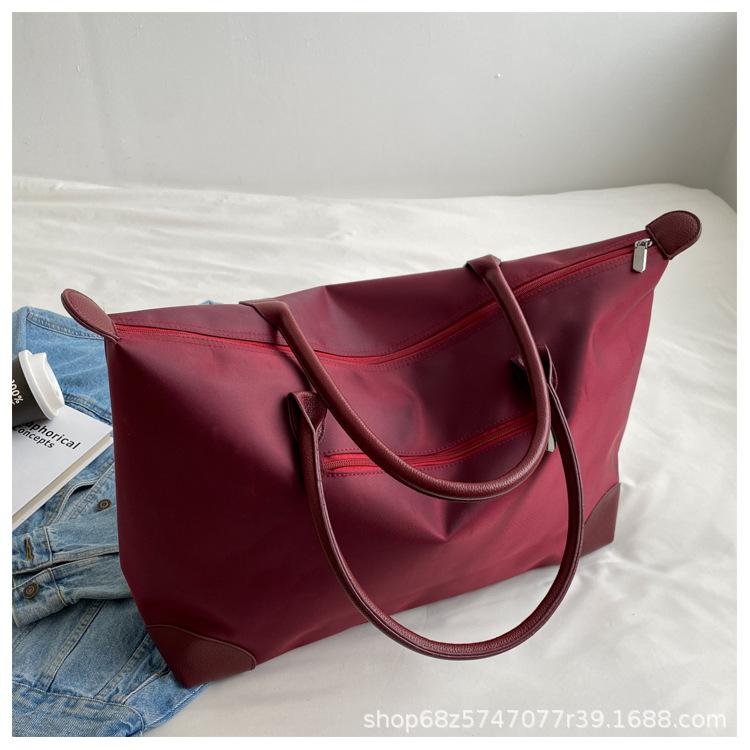 Дорожная сумка Женская большая вместимость для коротких поездок ручная сумка Легкая сумка для беременных для хранения вещей Дорожная фитнес-сумка