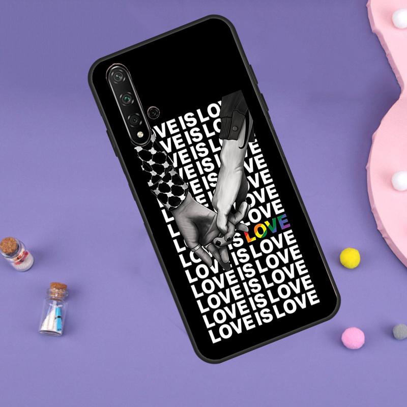 Чехол Gay Lesbian LGBT Rainbow Pride для Huawei Nova 10 9 SE 11 Pro 11i 8i 7i 3i Y60 Y61 Y70 Y90 Y91 P20 P40 P30 Lite