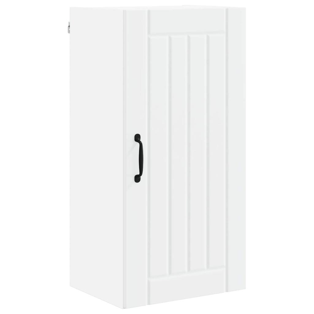 Wall Cabinet LUCCA White 40 x 31 x 80 cm Particleboard
