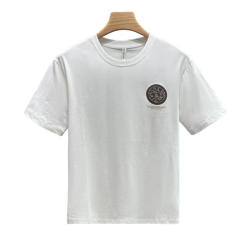 Летняя мужская короткорукавка Dopamine Wear, футболка с принтом, тонкий мужской топ