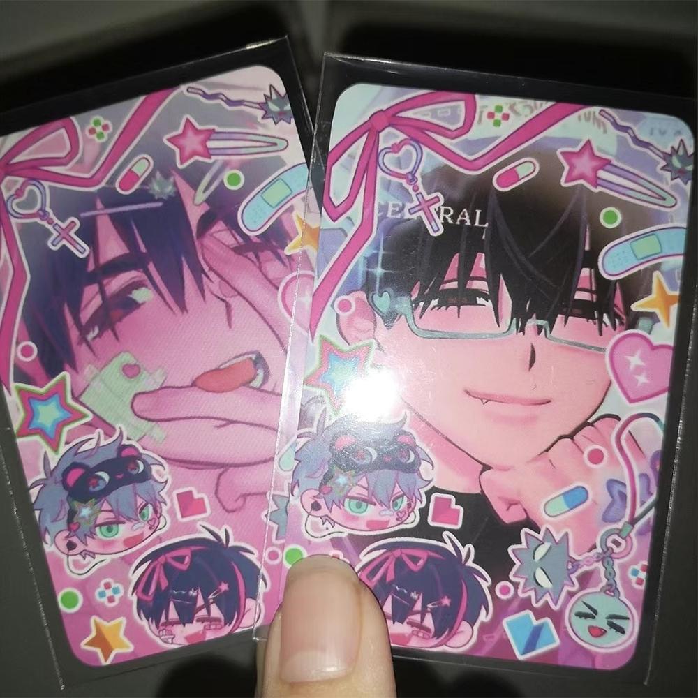 Аниме Alien Stage 3 дюйма Тилл Иван Маленькая карточка Фотокарточки для девочек Подарок для друзей Сделай сам Открытка Закладка Аниме Аксессуары 4 шт./набор