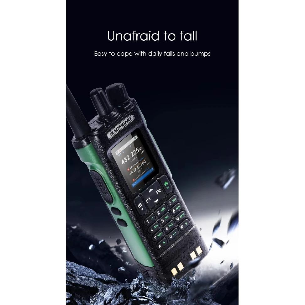 BAOFENG Walkie Talkie UV-32 10W GPS Long Range Multi Band Bluetooth Programming Wireless Copy Frequency NOAA Ham Amateur radio