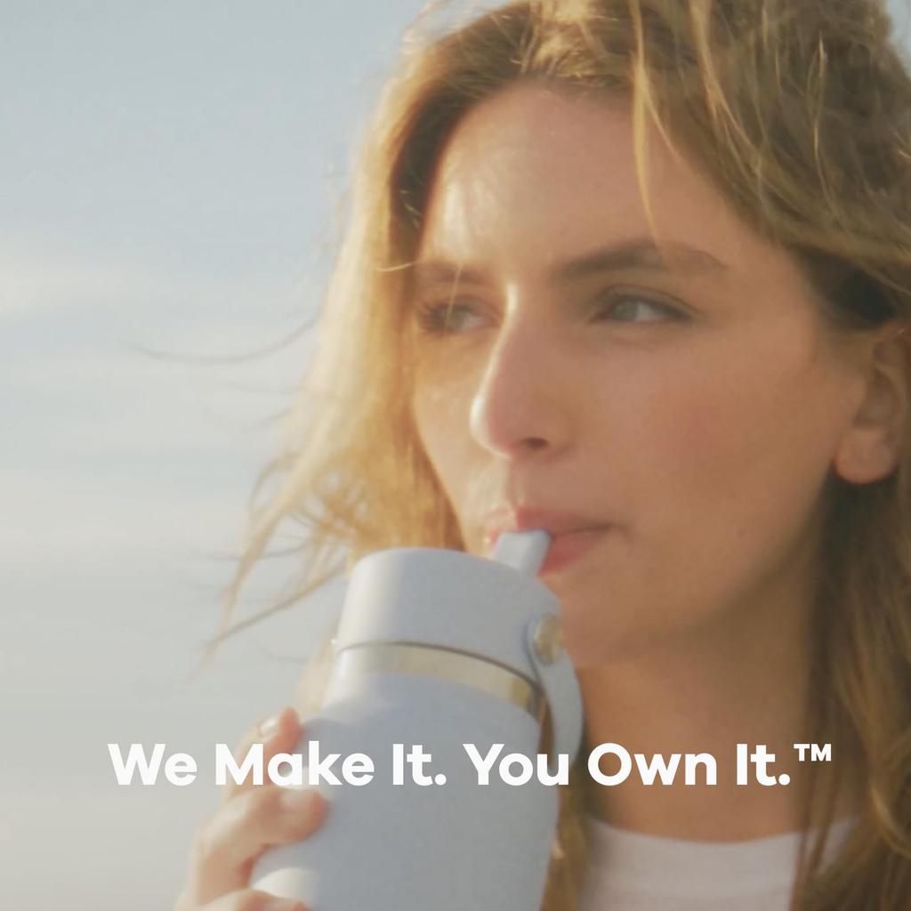 Stainless Steel Bottle Wide Mouth Flex Straw Wide Mouth Flex Straw 32oz 946ml Surf Thermal Insulated Water Bottle Japanese (Authentic Product)