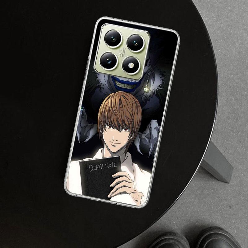 Чехол для телефона N-Note D-Death Anime Ryuk для Xiaomi Redmi Note 15 14 13 12 11 Pro Plus 14S 12S 11S 11T 11E 10S 10 Индивидуальный F