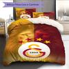 Galatasaray Echo Bedding Quilt Set Quilt Cover Pillowcase Home Decoration Birthday Gift (1 * duvet cover + 2 * pillowcase, without core)