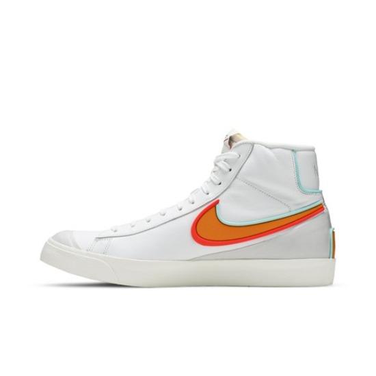 Nike Блейзер Мид 77 Белый Кумкват DA7233-100
