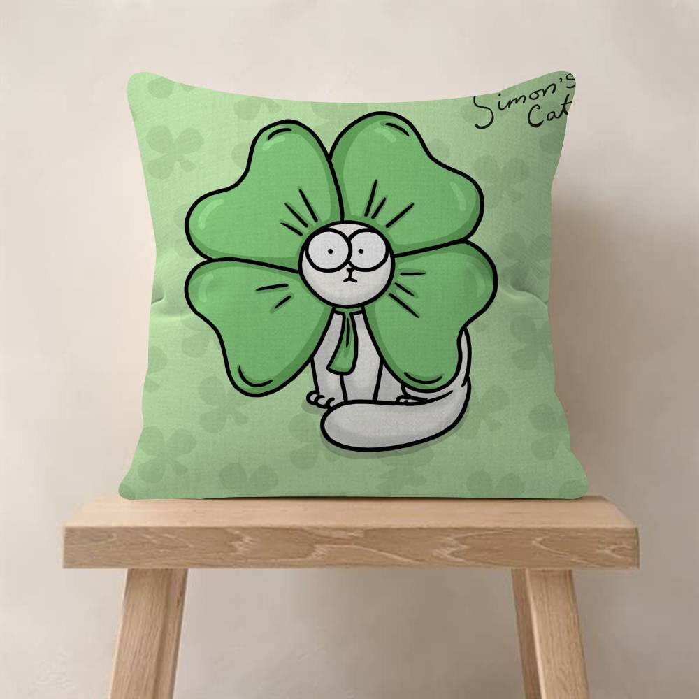 Kawaii SSimons Cat anime Personalized Pillow Dust Cover Bedroom Kids Party Decoration Pillowcase Birthday Children Gift