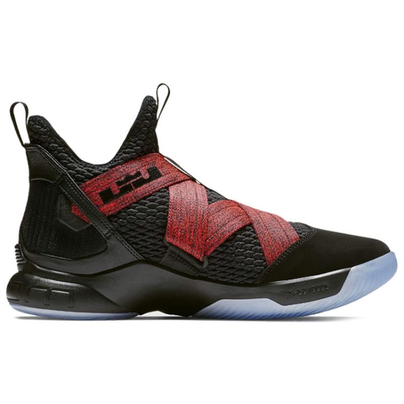 Nike Кроссовки LeBron Zoom Soldier 12 Черные Красные AO2609-003