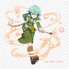 Sinon Alo Avatar Sinon Kirito Iron On Patches For Clothing Applique Stickers On Clothes Heat-Sensitive Custom Patch